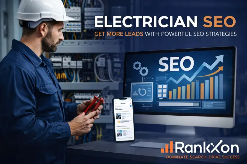electrician seo services rankxon