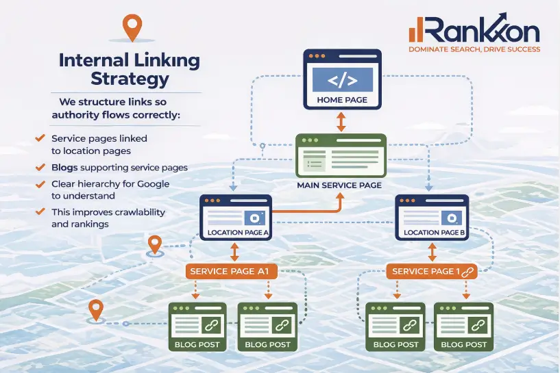 Internal Linking Strategy  Rankxon