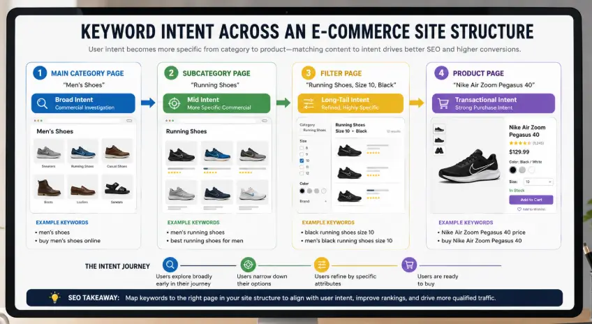 Keyword Mapping for E-commerce site